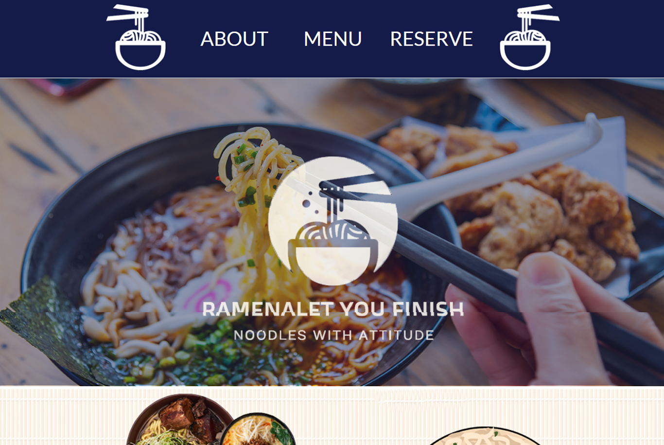 Ramenalet Website
