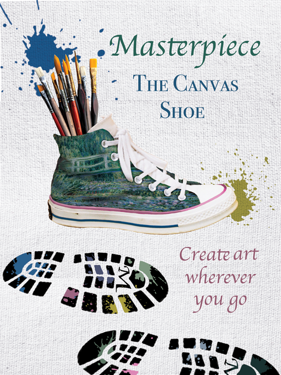 Masterpiece: The Canvas Shoe ad