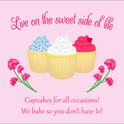 sweet pea cupcakes thumbnail